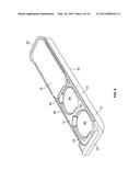 Multi-Level Compartmentalized Insert for a Food Holding Cabinet Having At     Least One Independent Sliding Compartmentalized Tray and Cover for Same diagram and image