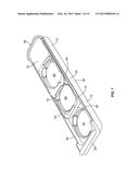 Multi-Level Compartmentalized Insert for a Food Holding Cabinet Having At     Least One Independent Sliding Compartmentalized Tray and Cover for Same diagram and image