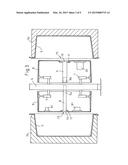 EXTRUSION-BLOW-MOLDED FUEL TANK OF THERMOPLASTIC MATERIAL AND METHOD FOR     THE PRODUCTION THEREOF diagram and image