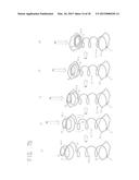 High Tension Coil Spring Structure for Bed Mattress Having Means for     Preventing Friction Noise diagram and image