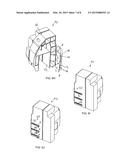 DEVICE FOR MOUNTING A VEHICLE ATTENDANT SEAT IN A CABIN OF A VEHICLE,     CABIN ARRANGEMENT IN A VEHICLE, AND VEHICLE WITH AT LEAST ONE CABIN     ARRANGEMENT diagram and image