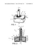 DISCHARGE LAMP WITH CONTACT PATHS WITHIN THE BASE diagram and image