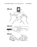 EXTENDING THE FREE FINGERS TYPING TECHNOLOGY AND INTRODUCING THE FINGER     TAPS LANGUAGE TECHNOLOGY diagram and image