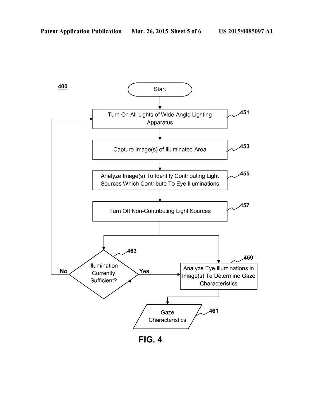 GAZE TRACKING VARIATIONS USING SELECTIVE ILLUMINATION - diagram, schematic, and image 06