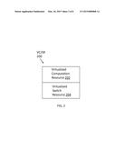 Semiconductor with Virtualized Computation and Switch Resources diagram and image