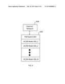 Semiconductor with Virtualized Computation and Switch Resources diagram and image