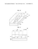 OPTICAL DEVICE HAVING A STEPWISE OR TAPERED LIGHT INPUT/OUTPUT PART AND     MANUFACTURING METHOD THEREFOR diagram and image