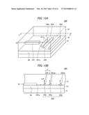 OPTICAL DEVICE HAVING A STEPWISE OR TAPERED LIGHT INPUT/OUTPUT PART AND     MANUFACTURING METHOD THEREFOR diagram and image