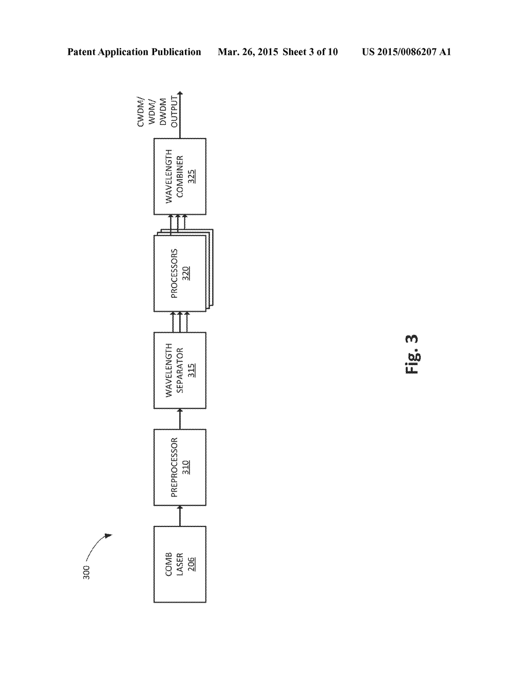 COMB LASER OPTICAL TRANSMITTER AND ROADM - diagram, schematic, and image 04