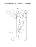 SHEET POST-PROCESSING DEVICE AND IMAGE FORMING DEVICE PROVIDED WITH THE     SHEET POST-PROCESSING DEVICE diagram and image