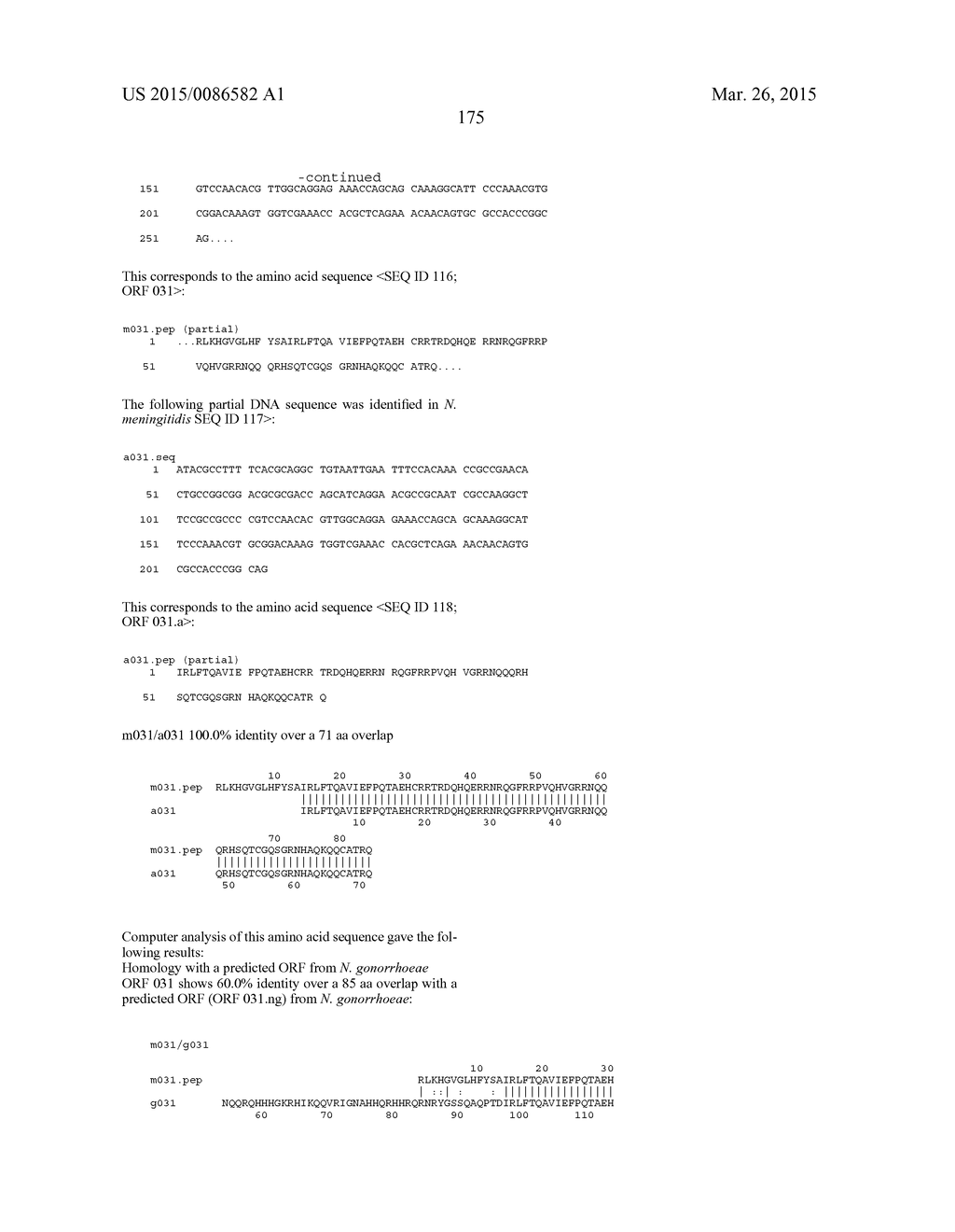 NEISSERIA MENINGITIDIS ANTIGENS AND COMPOSITIONS - diagram, schematic, and image 207