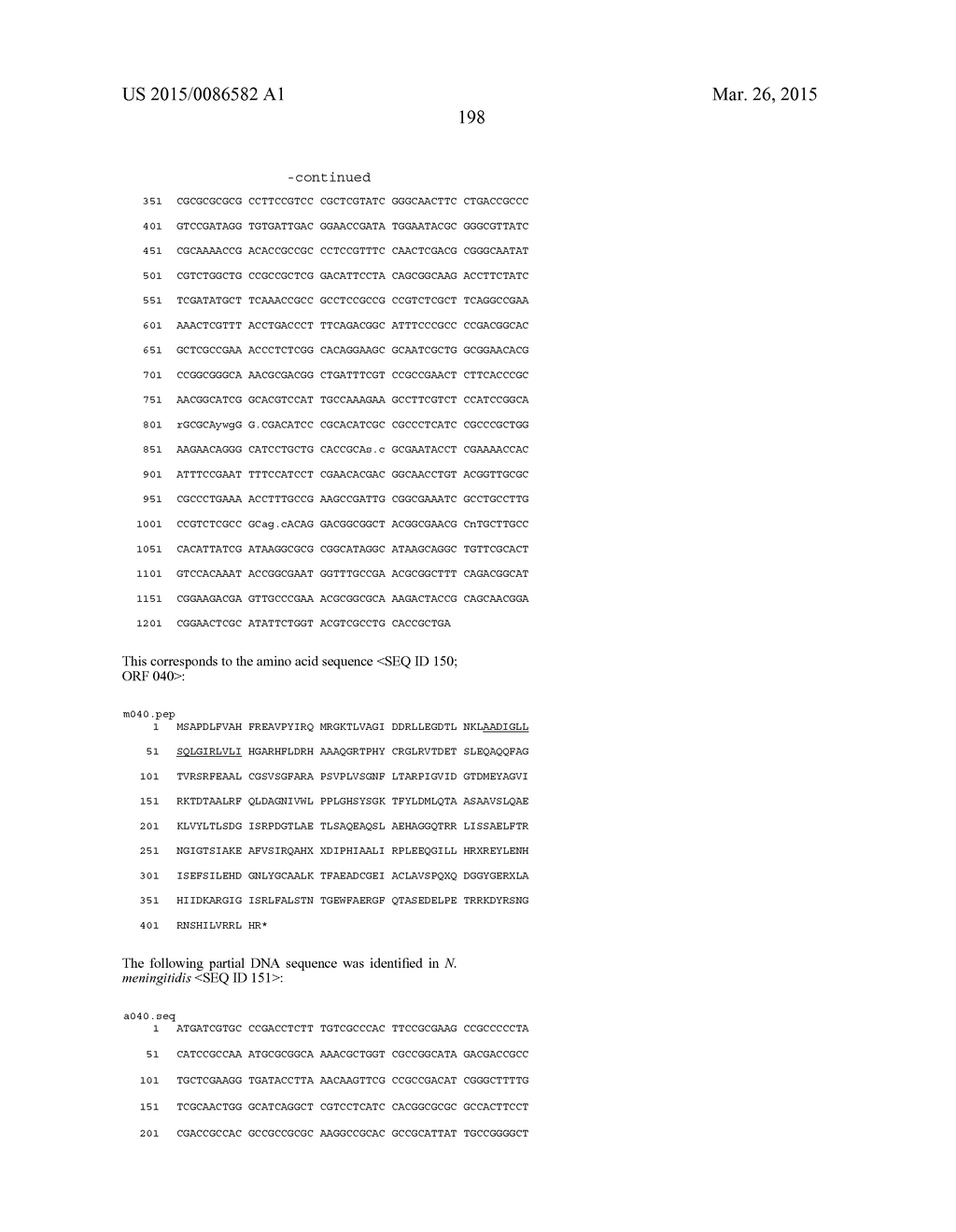 NEISSERIA MENINGITIDIS ANTIGENS AND COMPOSITIONS - diagram, schematic, and image 230