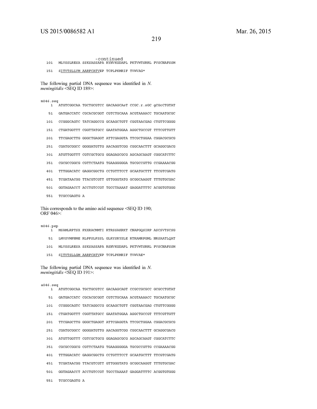 NEISSERIA MENINGITIDIS ANTIGENS AND COMPOSITIONS - diagram, schematic, and image 251