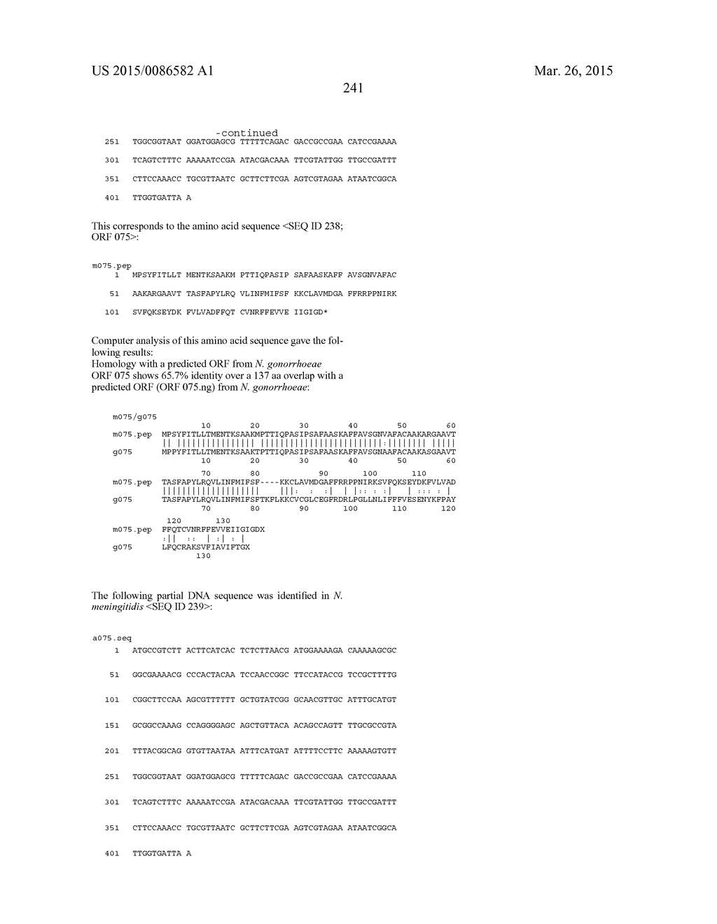 NEISSERIA MENINGITIDIS ANTIGENS AND COMPOSITIONS - diagram, schematic, and image 273