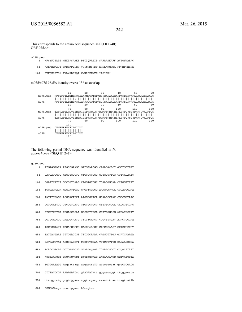 NEISSERIA MENINGITIDIS ANTIGENS AND COMPOSITIONS - diagram, schematic, and image 274