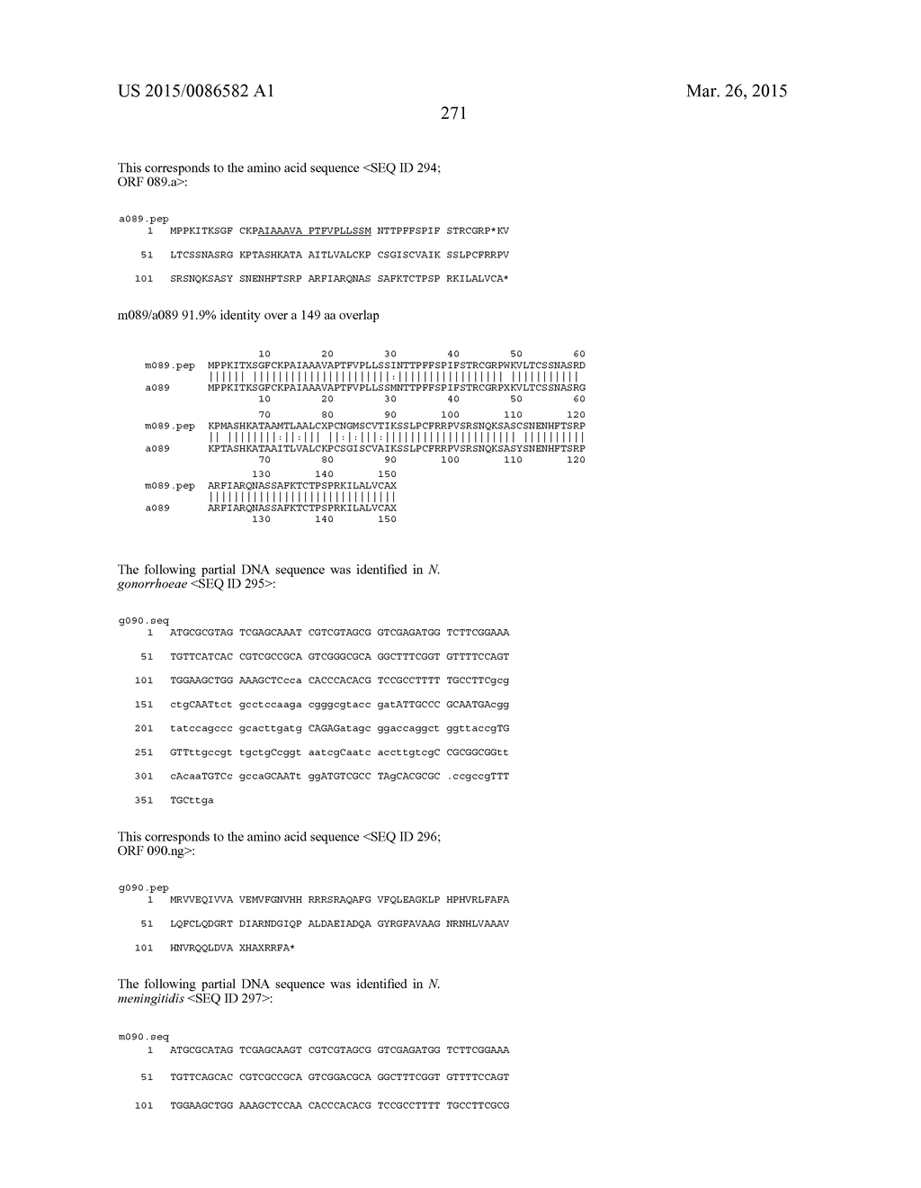 NEISSERIA MENINGITIDIS ANTIGENS AND COMPOSITIONS - diagram, schematic, and image 303
