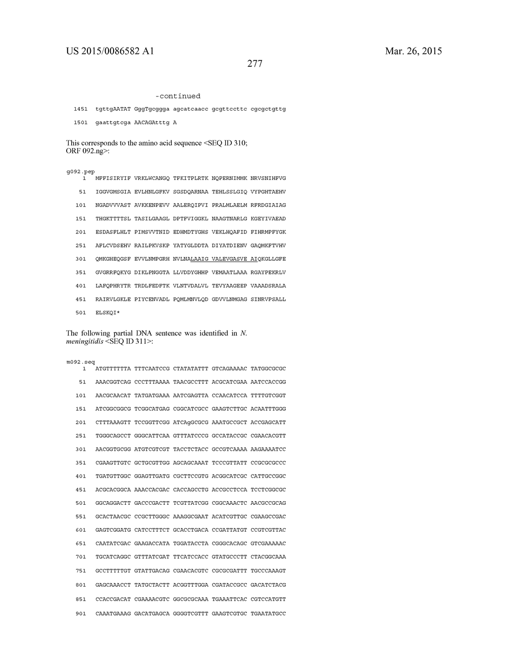 NEISSERIA MENINGITIDIS ANTIGENS AND COMPOSITIONS - diagram, schematic, and image 309