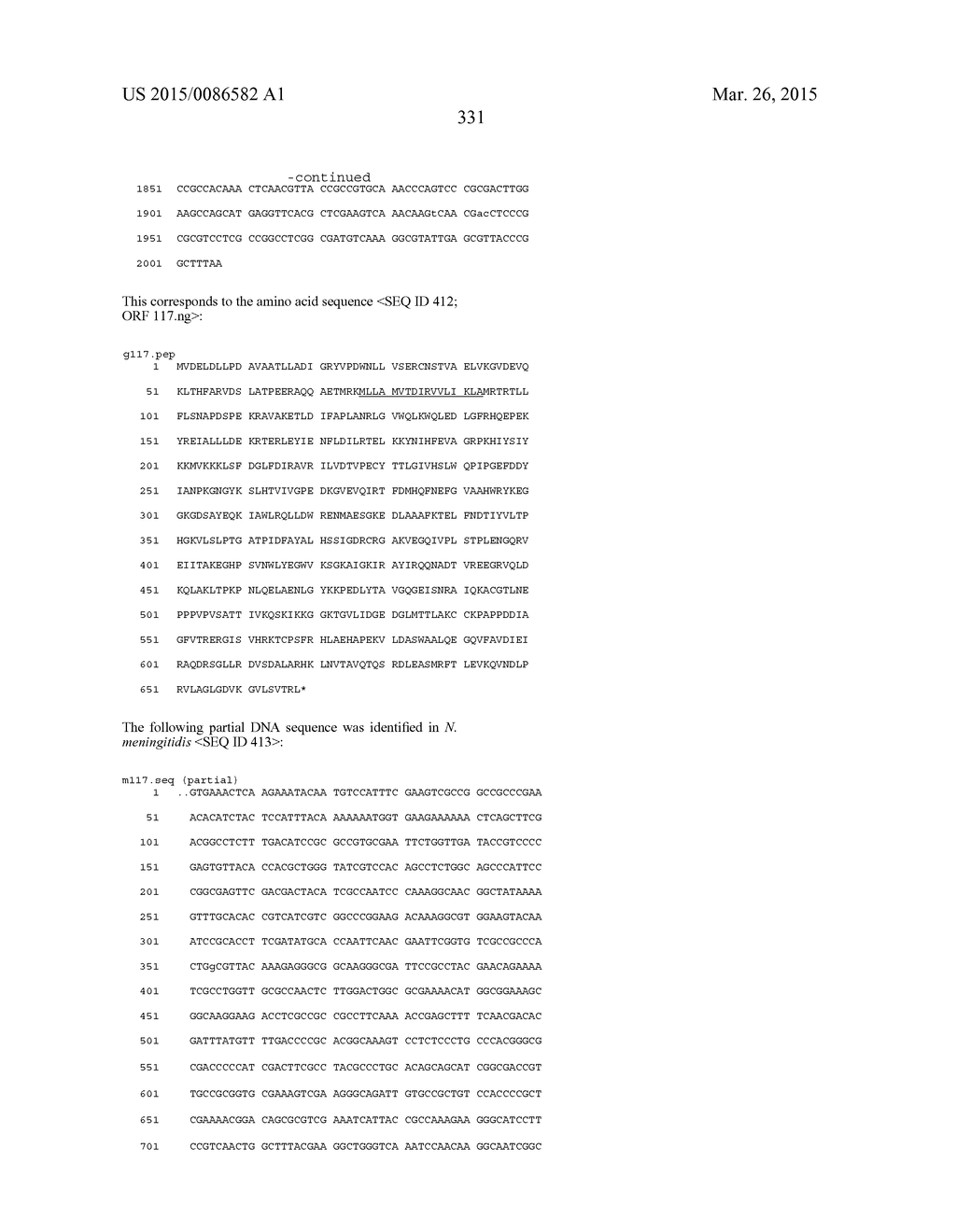NEISSERIA MENINGITIDIS ANTIGENS AND COMPOSITIONS - diagram, schematic, and image 363