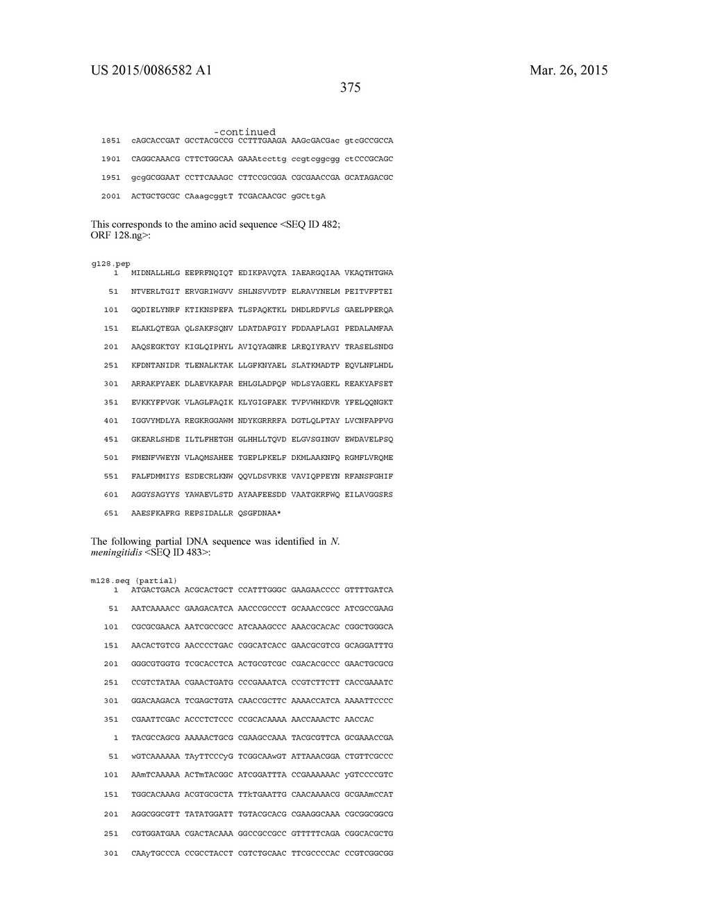 NEISSERIA MENINGITIDIS ANTIGENS AND COMPOSITIONS - diagram, schematic, and image 407