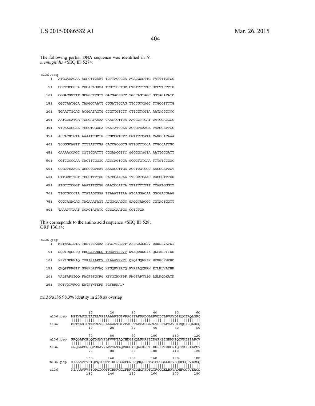 NEISSERIA MENINGITIDIS ANTIGENS AND COMPOSITIONS - diagram, schematic, and image 436