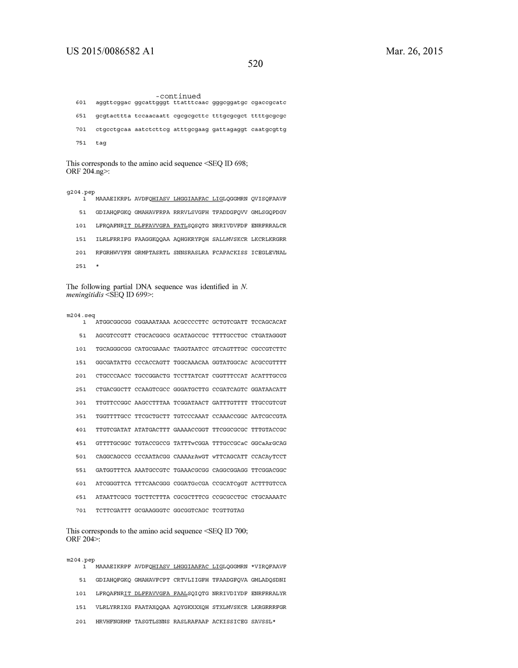 NEISSERIA MENINGITIDIS ANTIGENS AND COMPOSITIONS - diagram, schematic, and image 552