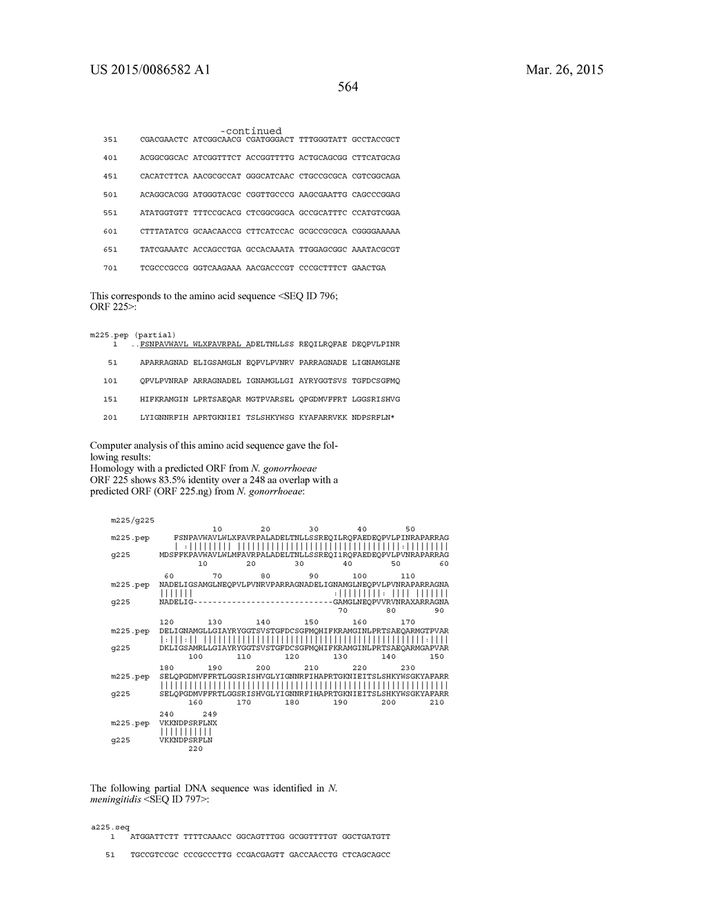 NEISSERIA MENINGITIDIS ANTIGENS AND COMPOSITIONS - diagram, schematic, and image 596