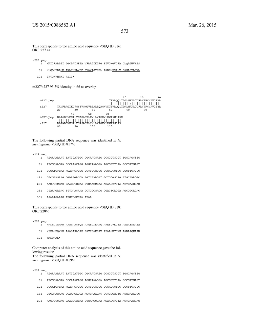 NEISSERIA MENINGITIDIS ANTIGENS AND COMPOSITIONS - diagram, schematic, and image 605