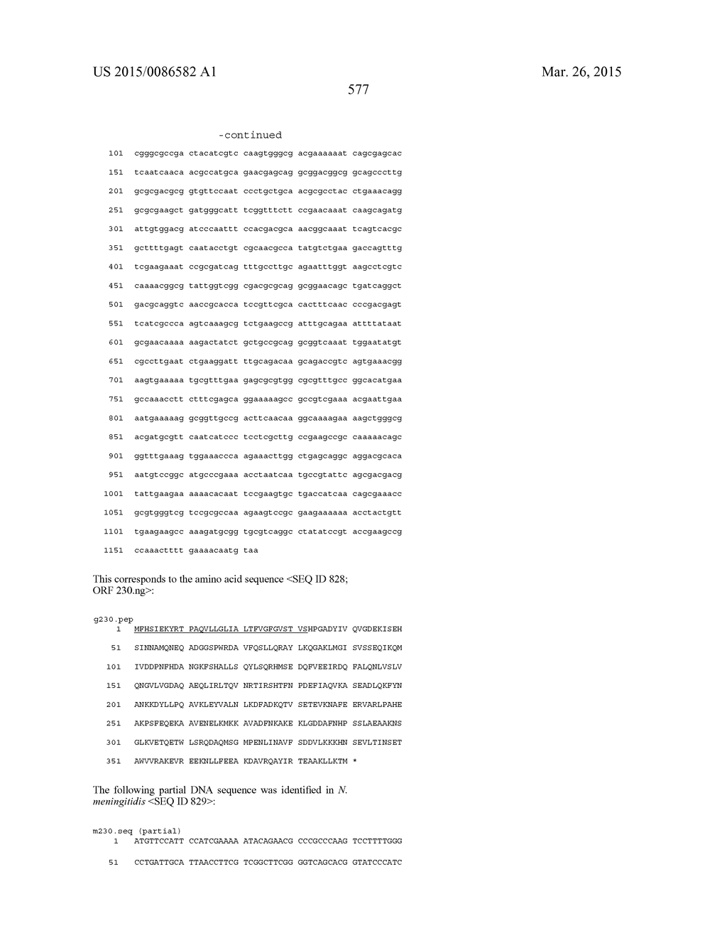 NEISSERIA MENINGITIDIS ANTIGENS AND COMPOSITIONS - diagram, schematic, and image 609