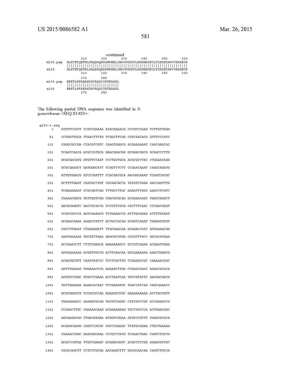 NEISSERIA MENINGITIDIS ANTIGENS AND COMPOSITIONS - diagram, schematic, and image 613
