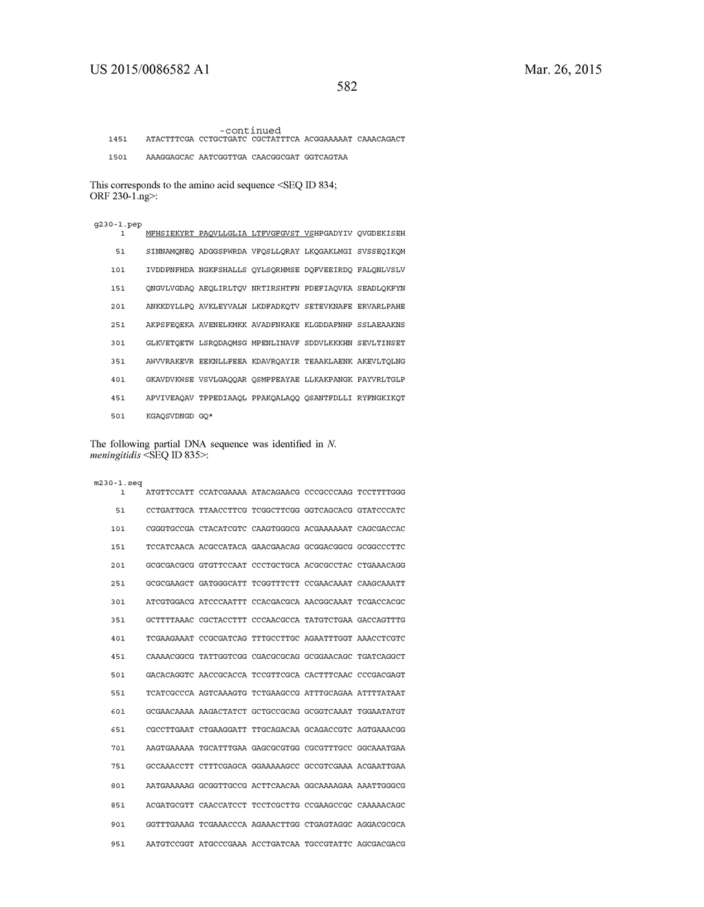 NEISSERIA MENINGITIDIS ANTIGENS AND COMPOSITIONS - diagram, schematic, and image 614