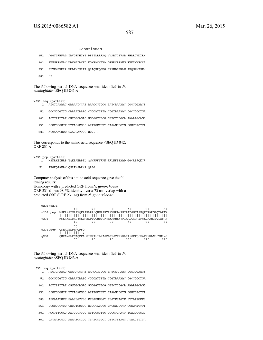 NEISSERIA MENINGITIDIS ANTIGENS AND COMPOSITIONS - diagram, schematic, and image 619