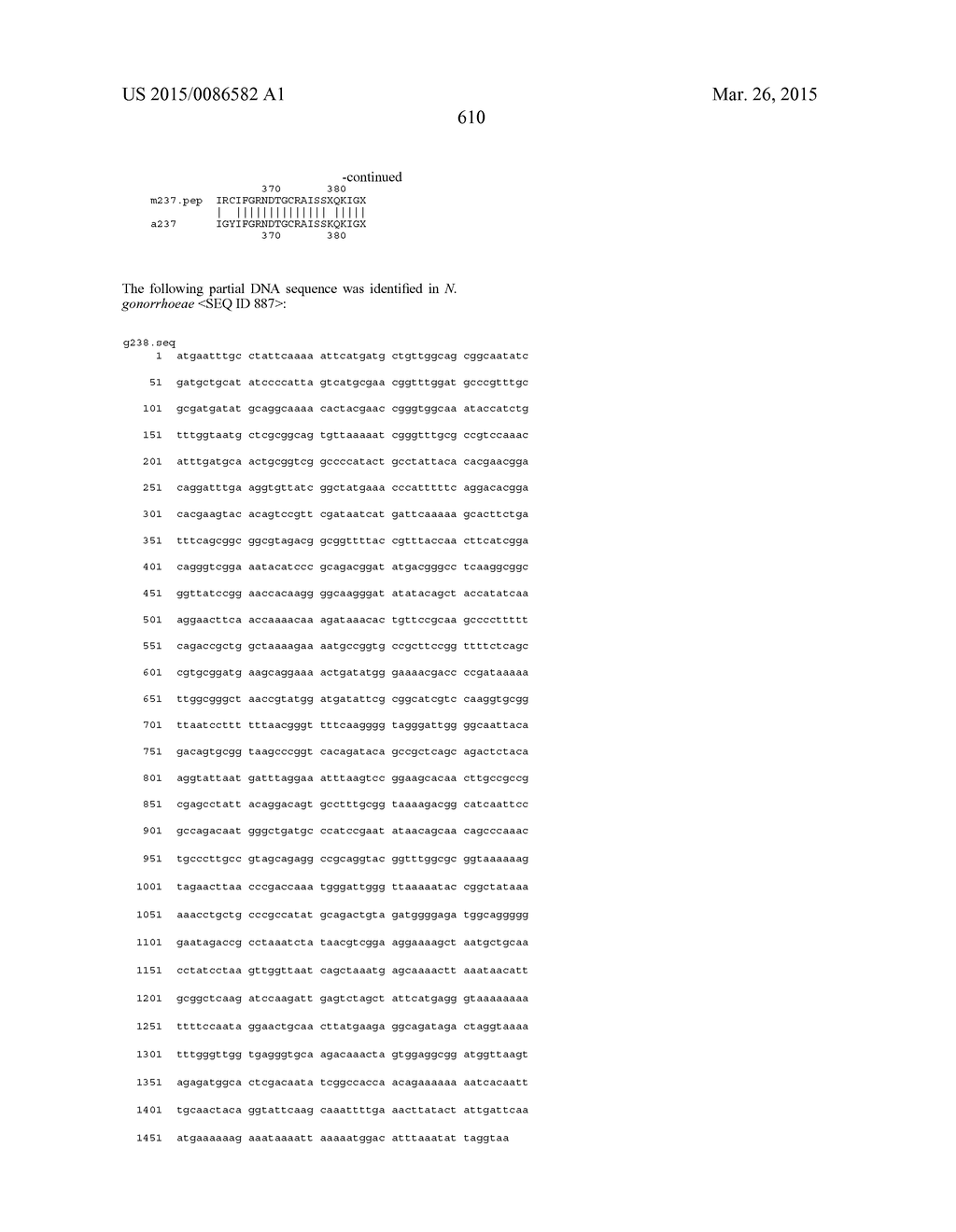 NEISSERIA MENINGITIDIS ANTIGENS AND COMPOSITIONS - diagram, schematic, and image 642