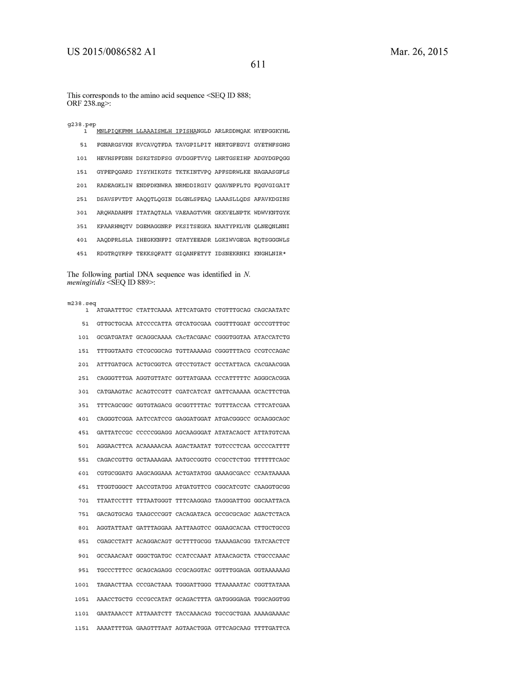 NEISSERIA MENINGITIDIS ANTIGENS AND COMPOSITIONS - diagram, schematic, and image 643