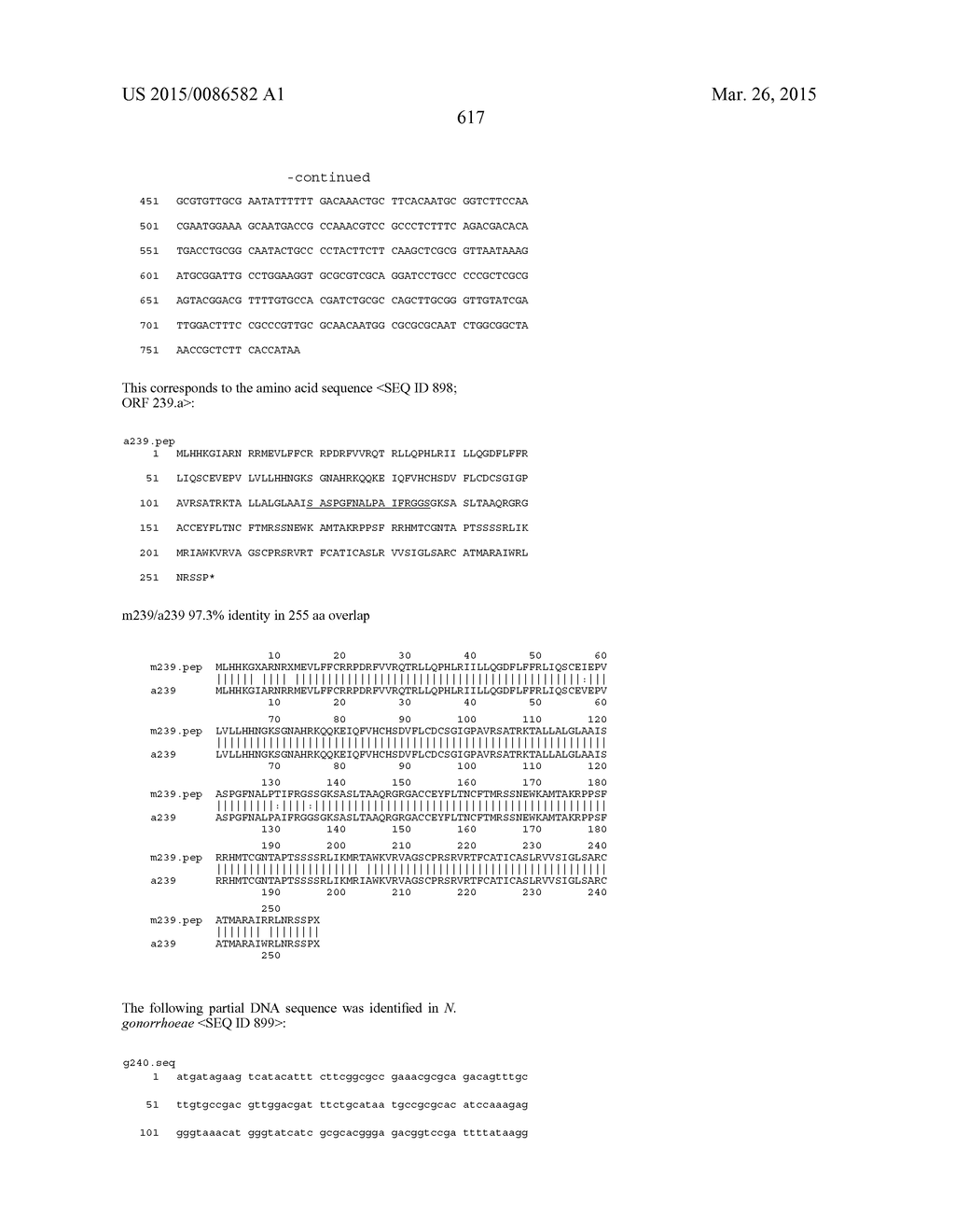 NEISSERIA MENINGITIDIS ANTIGENS AND COMPOSITIONS - diagram, schematic, and image 649