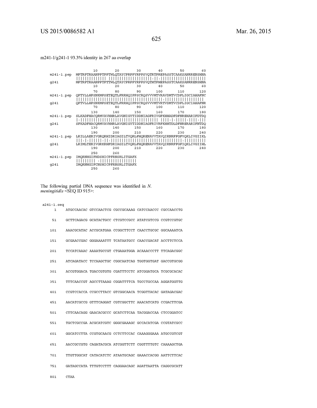 NEISSERIA MENINGITIDIS ANTIGENS AND COMPOSITIONS - diagram, schematic, and image 657