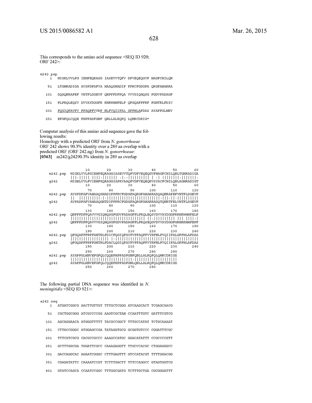 NEISSERIA MENINGITIDIS ANTIGENS AND COMPOSITIONS - diagram, schematic, and image 660