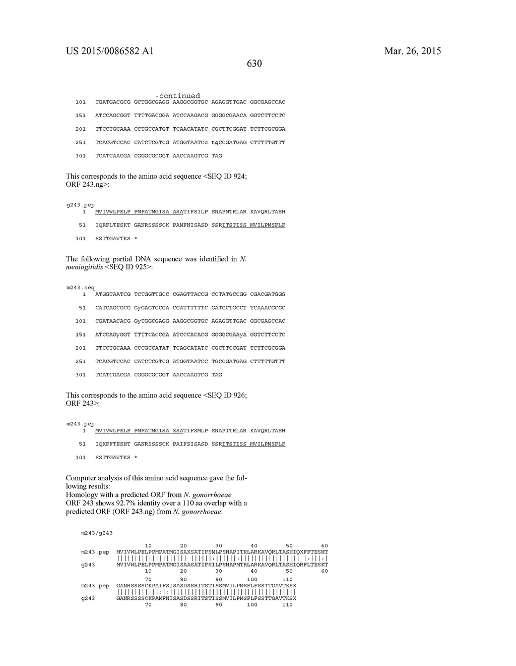 NEISSERIA MENINGITIDIS ANTIGENS AND COMPOSITIONS - diagram, schematic, and image 662