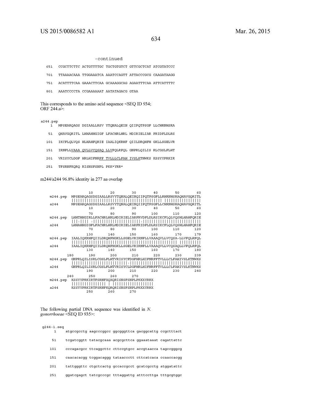 NEISSERIA MENINGITIDIS ANTIGENS AND COMPOSITIONS - diagram, schematic, and image 666