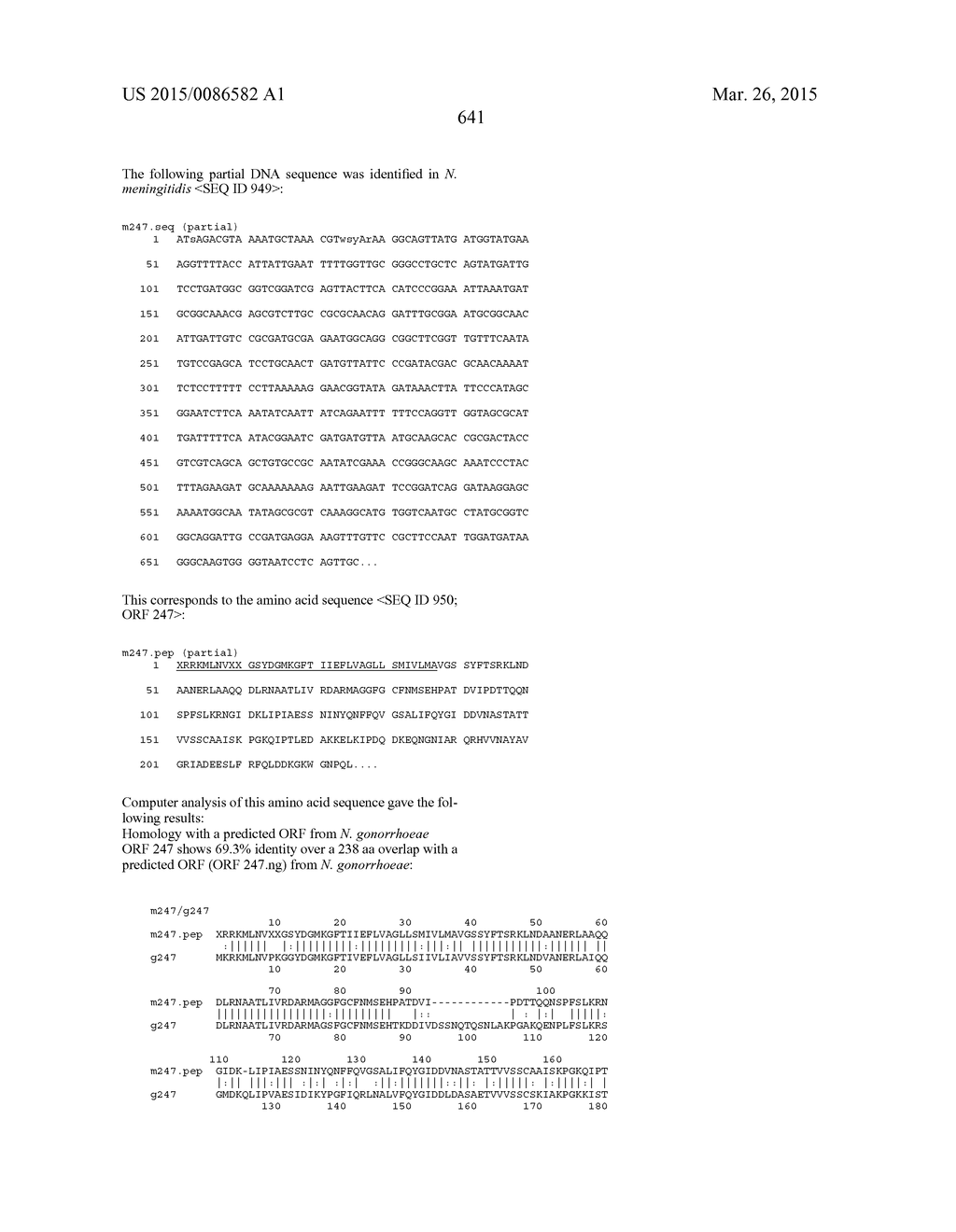 NEISSERIA MENINGITIDIS ANTIGENS AND COMPOSITIONS - diagram, schematic, and image 673