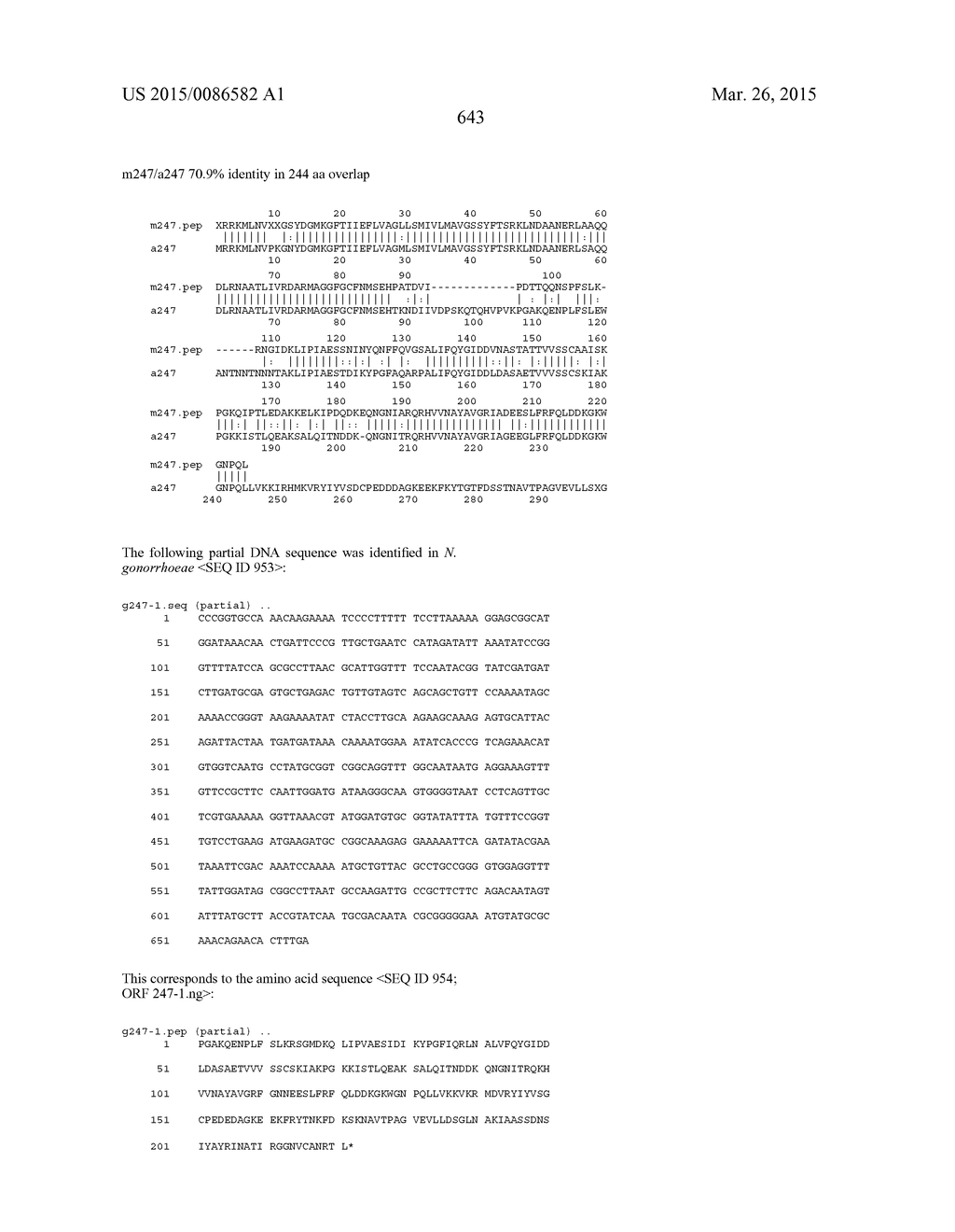 NEISSERIA MENINGITIDIS ANTIGENS AND COMPOSITIONS - diagram, schematic, and image 675