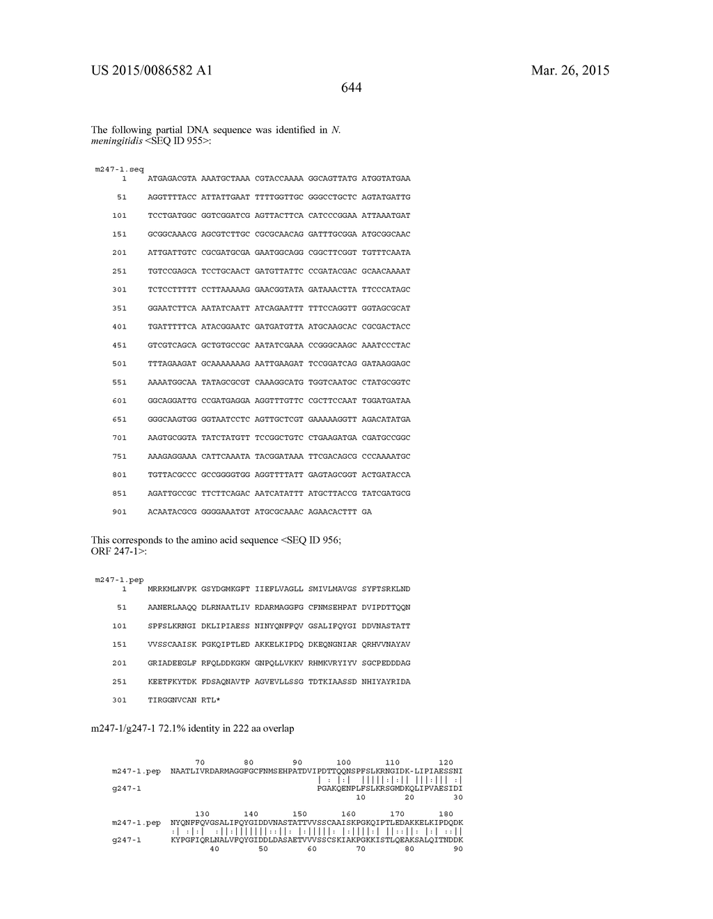 NEISSERIA MENINGITIDIS ANTIGENS AND COMPOSITIONS - diagram, schematic, and image 676