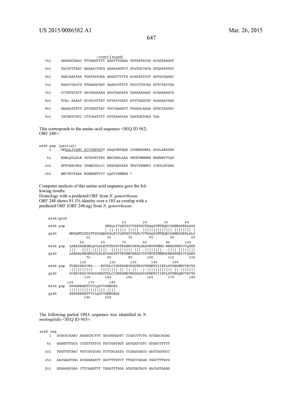 NEISSERIA MENINGITIDIS ANTIGENS AND COMPOSITIONS - diagram, schematic, and image 679