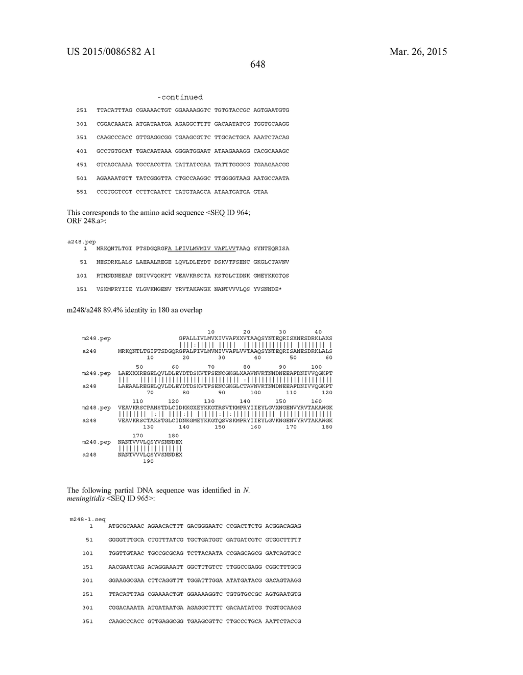NEISSERIA MENINGITIDIS ANTIGENS AND COMPOSITIONS - diagram, schematic, and image 680