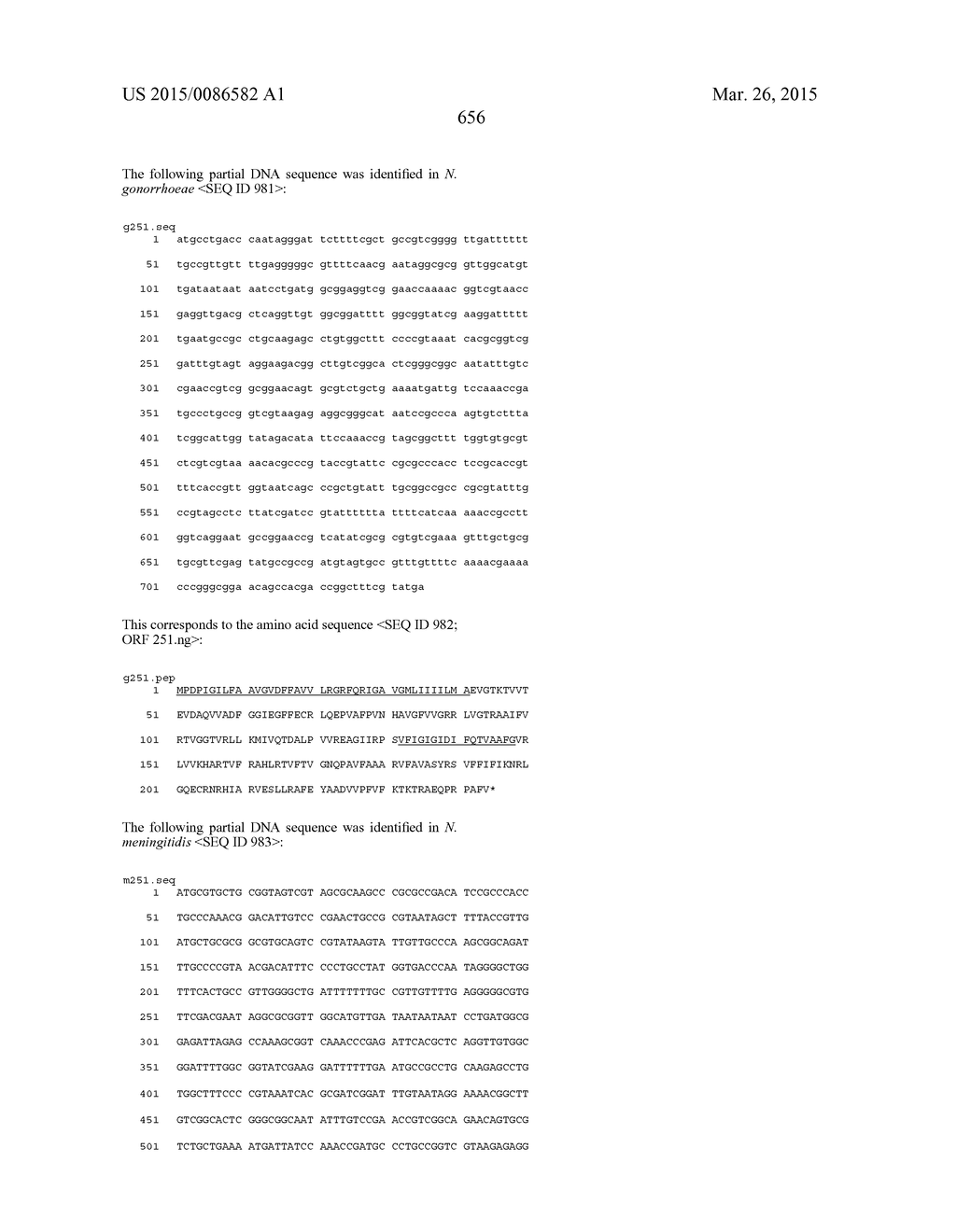 NEISSERIA MENINGITIDIS ANTIGENS AND COMPOSITIONS - diagram, schematic, and image 688