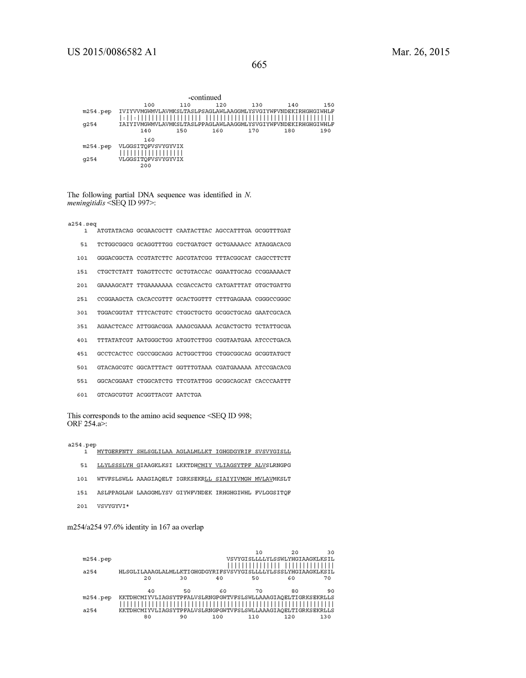 NEISSERIA MENINGITIDIS ANTIGENS AND COMPOSITIONS - diagram, schematic, and image 697