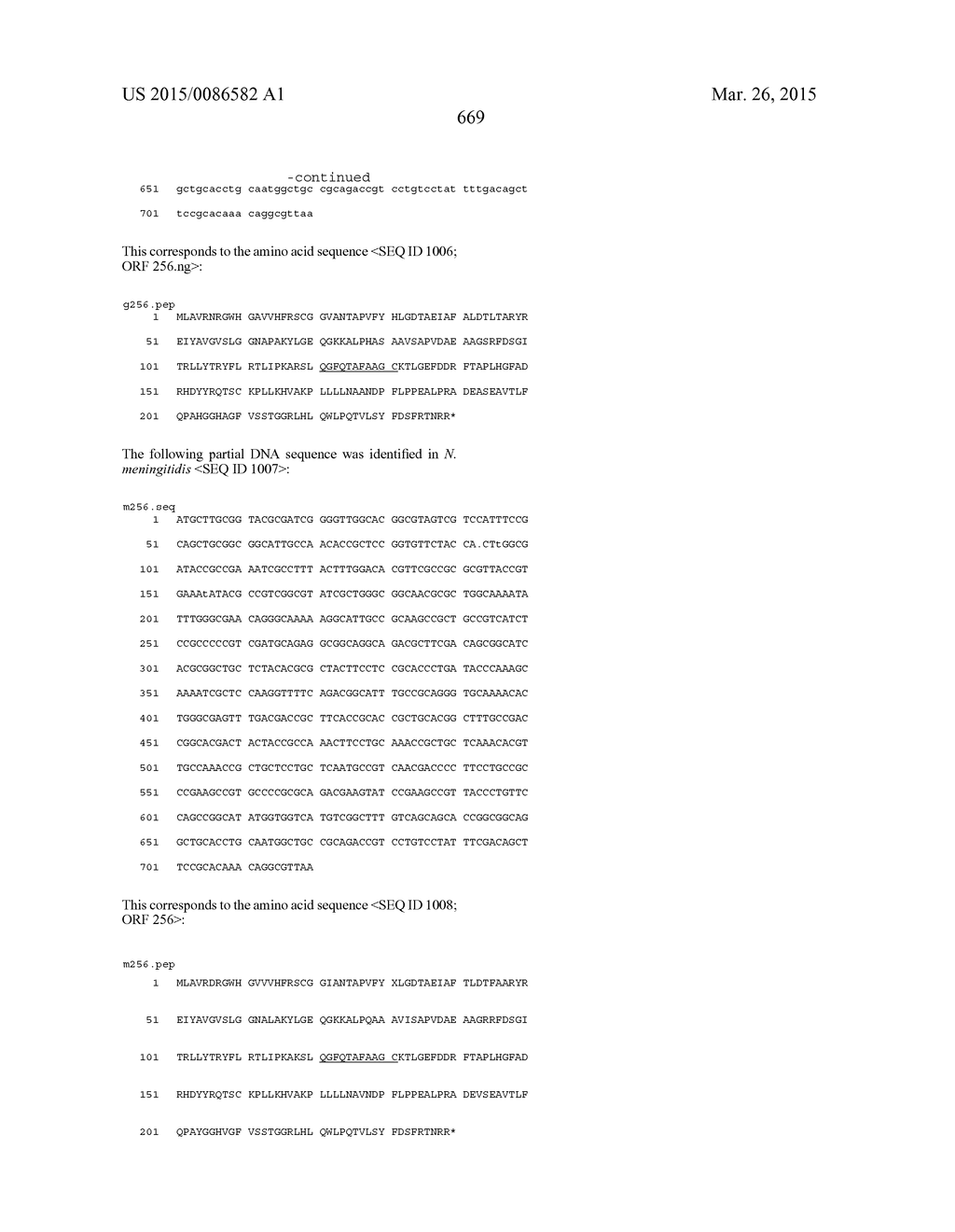 NEISSERIA MENINGITIDIS ANTIGENS AND COMPOSITIONS - diagram, schematic, and image 701