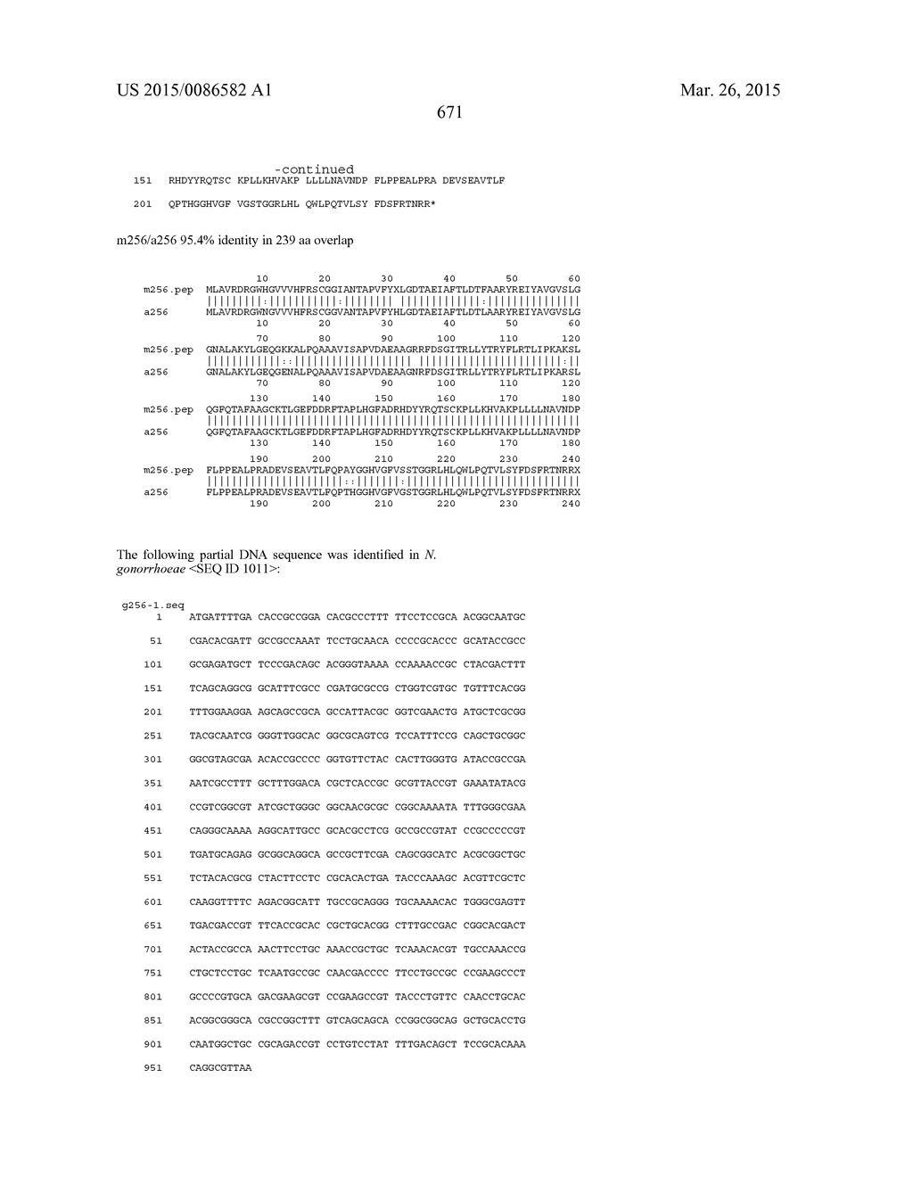 NEISSERIA MENINGITIDIS ANTIGENS AND COMPOSITIONS - diagram, schematic, and image 703