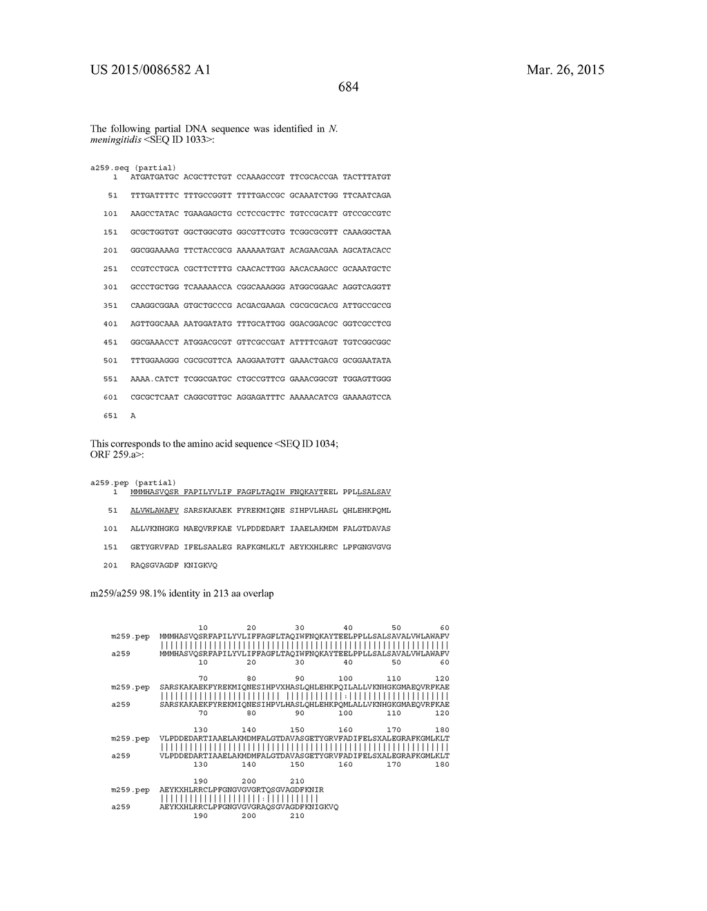 NEISSERIA MENINGITIDIS ANTIGENS AND COMPOSITIONS - diagram, schematic, and image 716