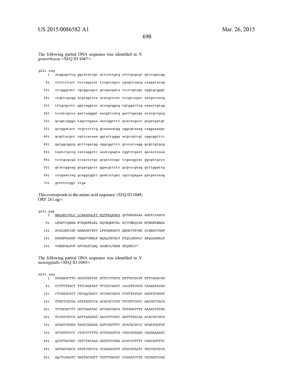 NEISSERIA MENINGITIDIS ANTIGENS AND COMPOSITIONS - diagram, schematic, and image 722