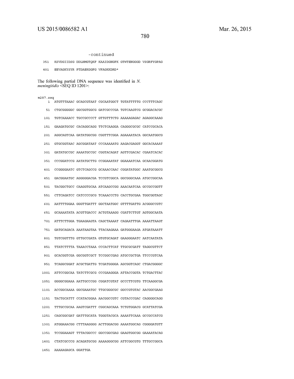 NEISSERIA MENINGITIDIS ANTIGENS AND COMPOSITIONS - diagram, schematic, and image 812